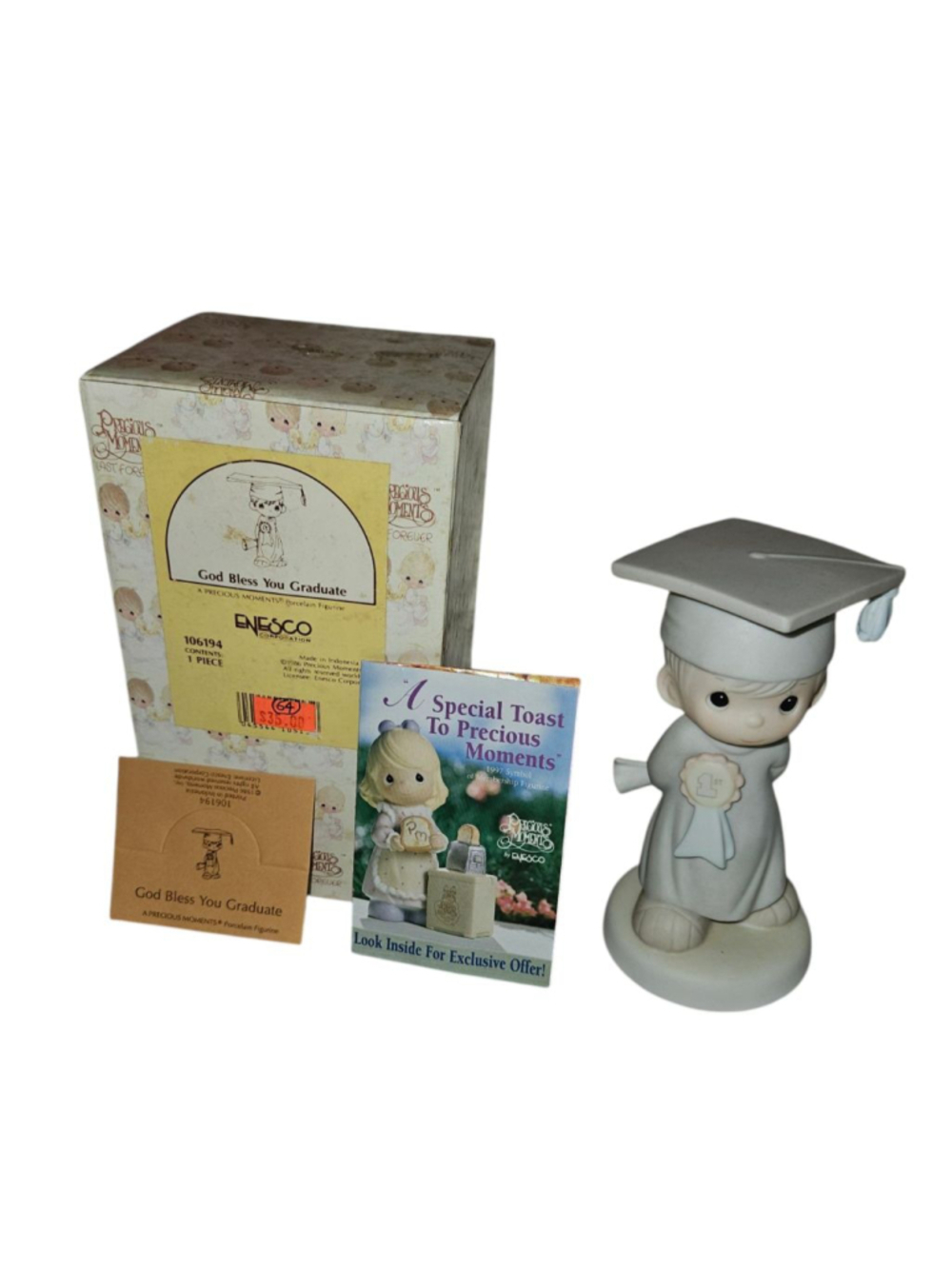 Vintage Precious Moments "God Bless You Graduate" New in Box